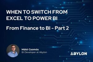 When to switch from Excel to Power BI guide by Abylon