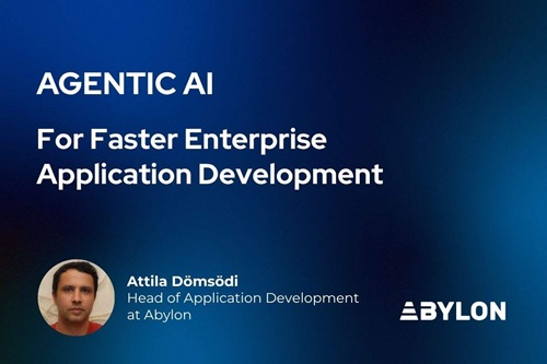 Agentic AI for faster enterprise application development with Attila Dömsödi, Head of Application Development at Abylon.
