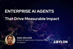 Enterprise AI agents delivering measurable business impact