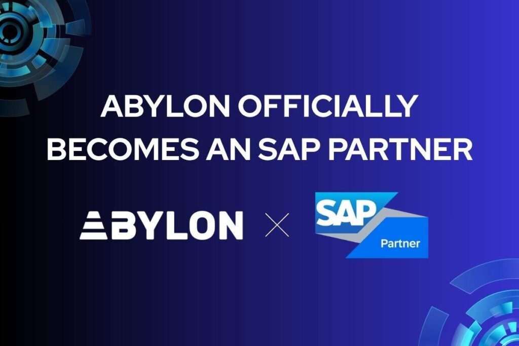 Abylon and SAP Partner logos announcing Abylon as an official SAP partner